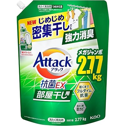 アタック 【大容量】抗菌EX 洗濯洗剤 液体 つめかえ用 2900ｇ×6 Amazon.co.jp: アタック 【大容量】抗菌EX 洗濯洗剤 液体